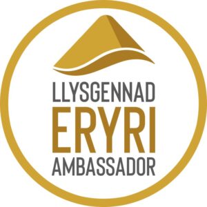 Snowdonia ambassador scheme. Gold level award. Llysgennad Eryri